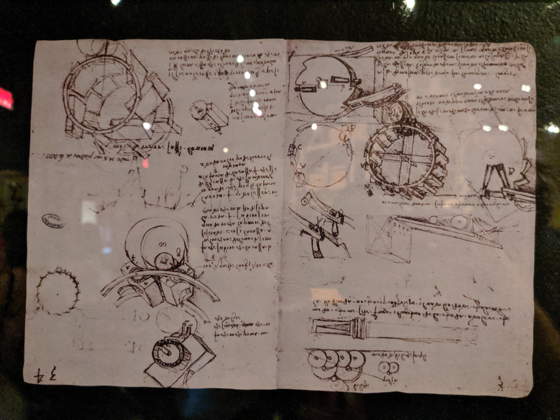 Illustration for article titled Pictures from the Reagan Library: The da Vinci Exhibit
